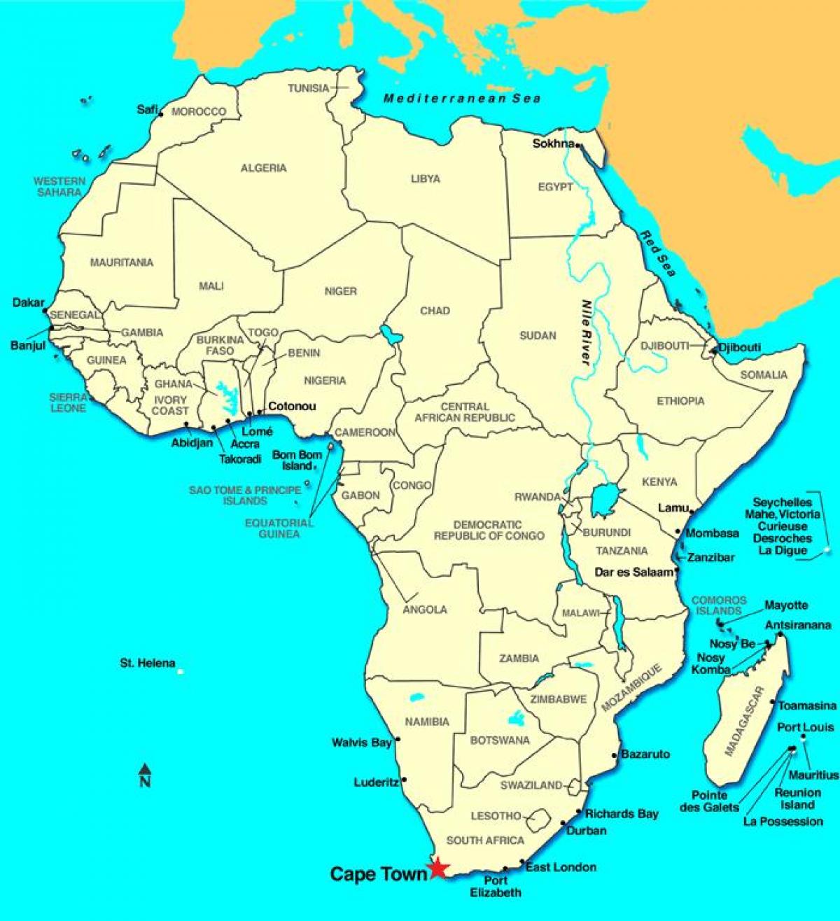 Afrika cape göster