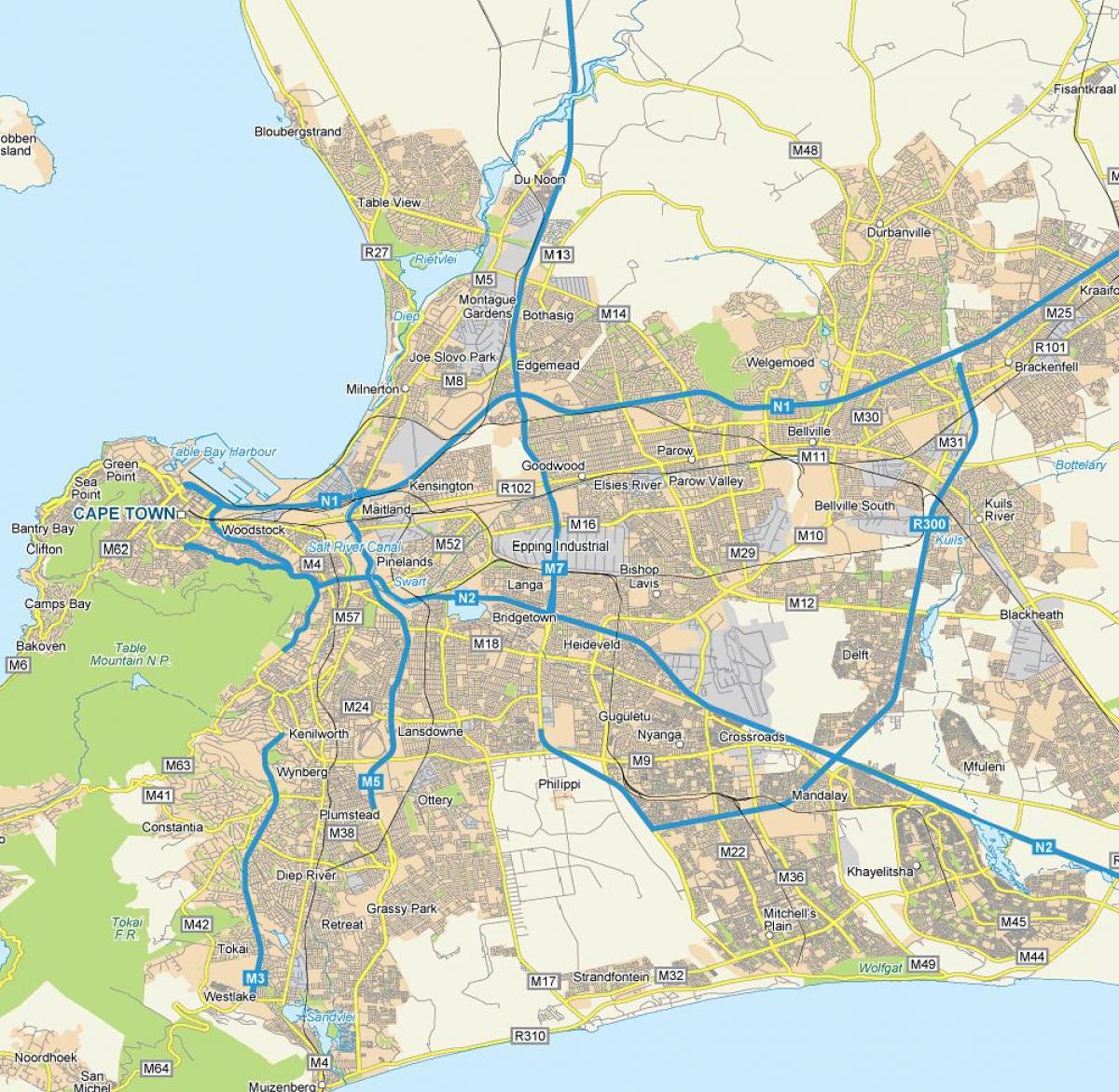 epping haritası Cape Town
