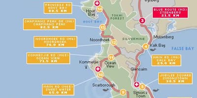 Cape argus yol haritası