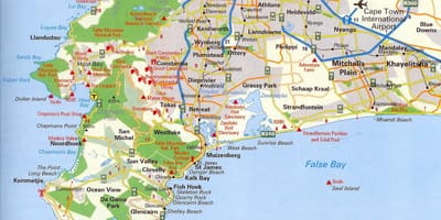 Cape Town haritası 