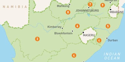 Cape Town sa harita
