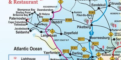 Cape Town yol haritası 
