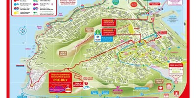 Kırmızı otobüs, Cape Town yol haritası