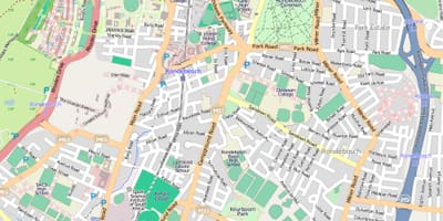 Rondebosch, Cape Town haritası 